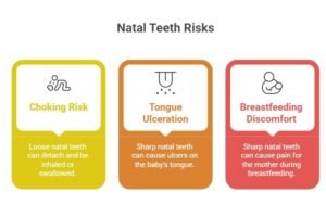 newborn baby with natal tooth on lower gum can babies be born with teeth