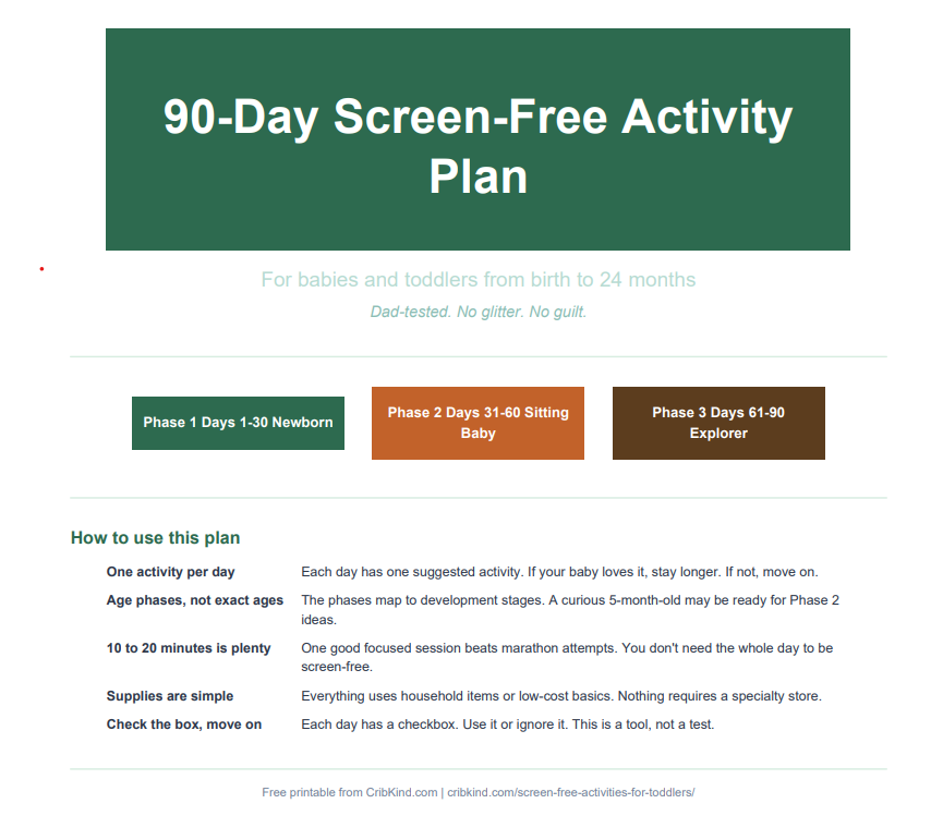 screen free activities for kids which we tried for our children